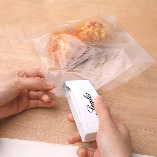 Mini Sellador De Bolsas A Pilas