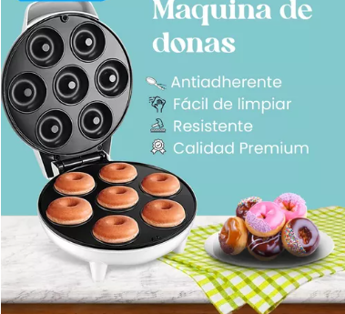 MAQUINA DE HGACER DONAS  1200W